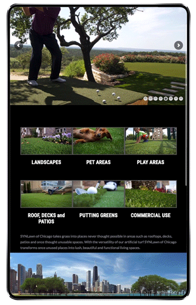 SYNLawn Chicago Premium Installations